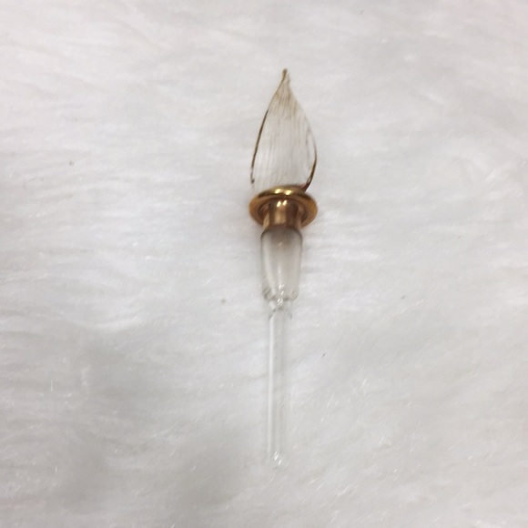 Egyptian Style Handblown Glass Perfume Bottle - Picture 5 of 8